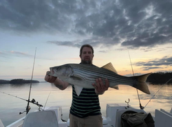 Striped Bass Catch = perfect day in Cumming!